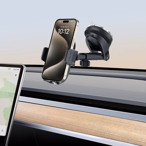 Tech-Protect V7 automobilio telefono laikiklis prietaisų skydeliui / oro angai - juodas