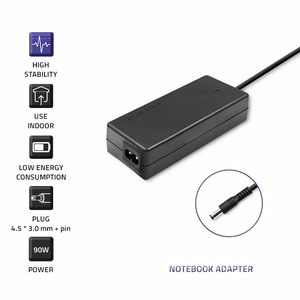 Qoltec 51516.90W Maitinimo adapteris „Dell“ 90W | 19,5 V | 4.62A | 4,5 * 3,0 + kaištis | + maitinimo laidas