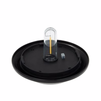 Forever Light Solar LED Lempa Steel Post SUNARI FLS-30 juodas