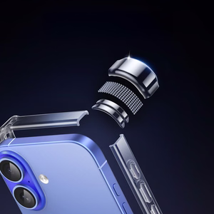 Ugreen Bright Cushion CA101 dėklas iPhone 16 Plus skaidrus