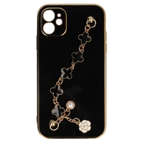 Madingas dėklas telefonui Iphone 11 dizainas 3 juoda