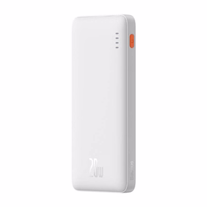 Baseus Airpow Ličio polimerų maitinimo bankas 10000 mAh 20 W Baltas