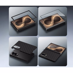 Benks Magnetic Armor Grid Air Grand Combo dėklas Samsung Galaxy Z Fold 8, juodas (C.K.FL.SA.BK.0060)