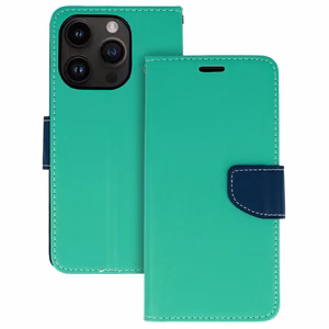 Чехол Fancy для Samsung Galaxy A22 5G мятно-тёмно-синий