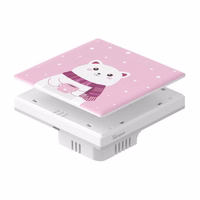 Dekoratyvinis dangtelis / gaubtelis T5 SONOFF Cartoon 1C jutikliniam jungikliui