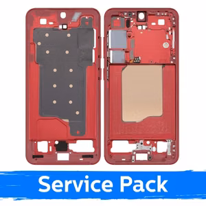 Vidurinis rėmas suderinamas su Samsung S931 S25 / Coral Red / (Service Pack)