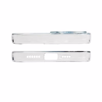 Marmurinis dėklas iPhone 12 Pro gelinis mėlynas