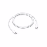 APPLE A2795 pintas laidas USB-C TO USB-C 60W 1M baltas be dėžutės