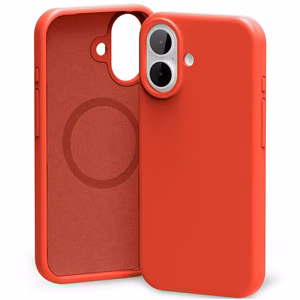 Чехол Mercury Pure MagSafe Silicone для Apple iPhone 17 красный