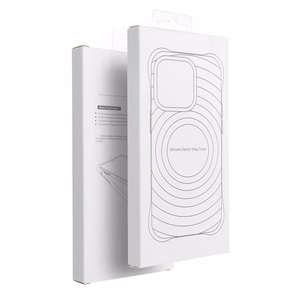 Silicone Zephyr Mag Cover suderinamas su MagSafe dėklas telefonui IPHONE 16 baltas