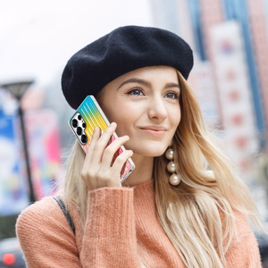 Dėklas Dux Ducis Zest Samsung S938 S25 Ultra Gradient Rainbow