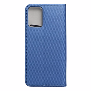 SMART CASE knygos dėklas telefonui MOTOROLA G24 tamsiai mėlynas