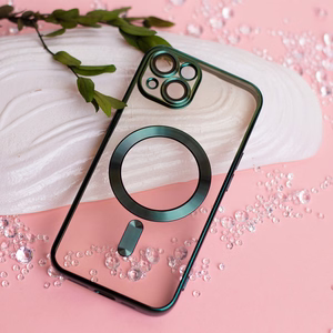 Dėklas Color Chrome Mag skirtas Samsung Galaxy A27 5G žalias