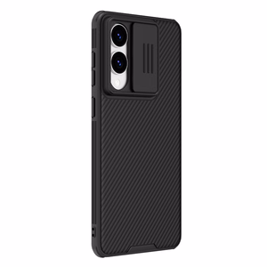 Nillkin CamShield Pro dėklas, skirtas Samsung S25 Edge, juodas