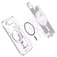 Spigen Ultra Hybrid Magnetinis dėklas telefonui iPhone 16e Zero One - baltas