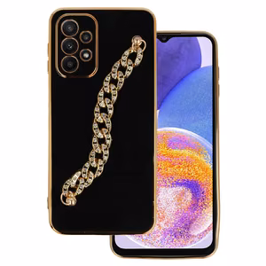 Dėklas telefonui Samsung Galaxy A23 4G/5G dizainas 4 juodas