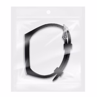 Elastomerinis dirželis LIFESTYLE XIAOMI Mi Band 5 / 6 juodas (03)