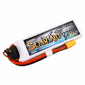 „Gens Ace G-Tech Soaring“ 2200 mAh, 7,4 V, 30C, 2S1P, XT60 akumuliatorius