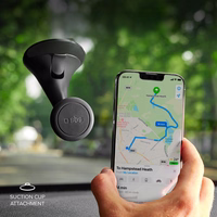 SBS TESUPPWINDWIDEK su MagSafe suderinamas išmaniojo telefono laikiklis prietaisų skydeliui / priekinio stiklo tvirtinimui - juodas