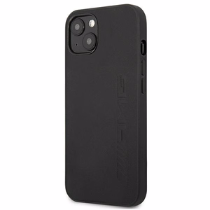 Mercedes AMG odinis karšto spaudimo dėklas iPhone 13 / 14 / 15, juodas