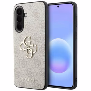 Guess dėklas Samsung Galaxy A57 (4G PU Big Logo) rožinis