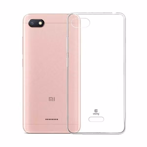 Crong Crystal Slim dėklas, skirtas Xiaomi Redmi 6A, skaidrus