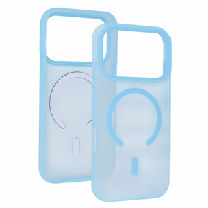 Tel Protect Mist Matte Magsafe dėklas Iphone 17 Pro šviesiai mėlynas