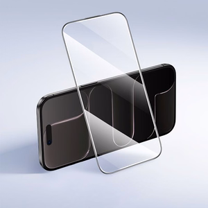 HOCO grūdintas stiklas HD 5D Guardian apsauga (rinkinys 10in1) iPhone 17 Air juodas (G14)