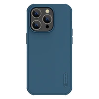 Dėklas Nillkin Super Frosted Shield Pro Magnetic Apple iPhone 14 Pro Max mėlynas