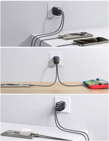 Įkroviklis Joyroom (JR-TCF13) (1xUSB-C; 1xUSB; 3A 25W) juodas