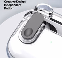 Dėklas Dux Ducis PECL Apple AirPods 4 skaidrus