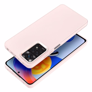 FRAME dėklas telefonui XIAOMI Redmi Note 11 / 11S švelniai rožinis