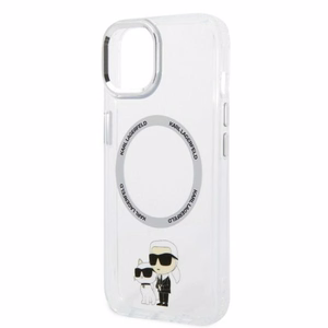 Karl Lagerfeld KLHMP14MHNKCIT iPhone 14 Plus 6.7" kietas dėklas transparent