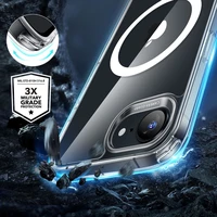 ESR Classic Hybrid Halolock MagSafe iPhone 16e dėklas - skaidrus