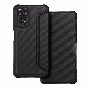 RAZOR knygos tipo dėklas telefonui XIAOMI Redmi Note 11 / 11S juodas