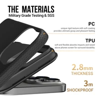 Dėklas Perfectionists Triangle Mag Case Apple iPhone 11 Pro Max juodas