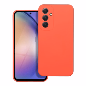 SILIKONINIS dėklas telefonui SAMSUNG A54 5G persikų