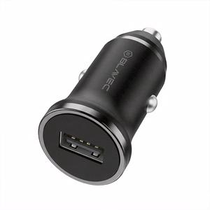 Blavec Automobilinis įkroviklis BS-01A-C Road - USB - QC 3.0 18W su USB to Type C cable (CCBS01ACR-UB) juodas