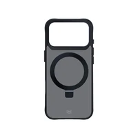 3mk Smoke magnetinis dėklas su stovu iPhone 17 Pro Max telefonui - juodas