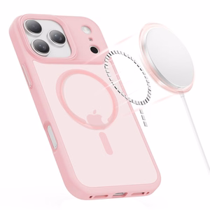 Tech-Protect MagMat MagSafe dėklas iPhone 17 Pro rožinis