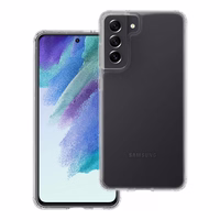 Itin skaidrus hibridinis dėklas telefonui SAMSUNG S21 FE