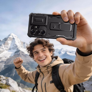 Tech-Protect Kevlar Cam+ Dėklas for Samsung Galaxy S26 Ultra - juodas