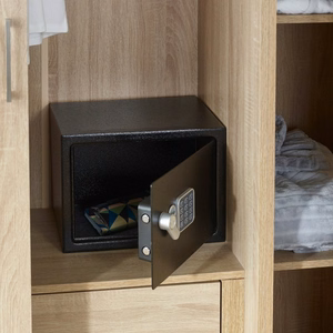 Yale YSV/200/DB2 – freestanding safe, 8.6 l, steel, black