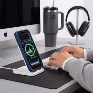 Tech-Protect BasicMag MagSafe dėklas iPhone 17 Pro / 18 Pro, matinis tamsiai mėlynas
