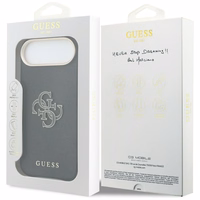 "Guess FW" dėklas su "iPhone Air" logotipu iš dervos - juodas