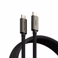 "Ringke" USB-C 3.2 Gen. PD240W kabelis 100 cm - juodas