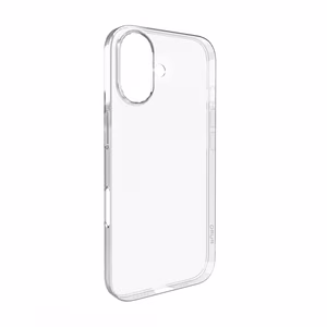 Puro 03 Nude silikoninis dėklas telefonui iPhone 16 - permatomas