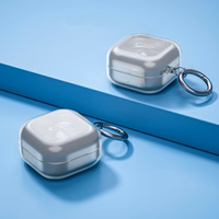 Tech-Protect FlexAir Dėklas for Samsung Galaxy Buds 4 / Buds 4 Pro - skaidrus