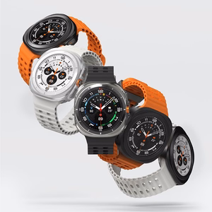 Ringke Slim ir grūdinto stiklo dėklas + stiklo rinkinys Samsung Galaxy Watch Ultra 47mm - skaidrus