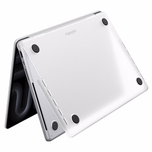 Spigen AirSkin dėklas, skirtas MacBook Pro 16" 2021 / 2023 / 2024 / 2025 / 2026 – skaidrus matinis